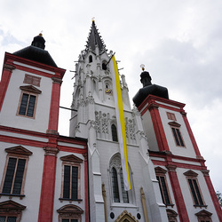 Gottesdienst zum 100-Jahr-Jubiläum des 'Canisiuswerkes' und zum Ende der Sommervollversammlung der österreichischen Bischofskonferenz am 13. Juni 2018 in Mariazell
