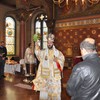 Nach dem Gottesdienst am 13. Jänner im Kloster Mehrerau führte Metropolit die Wasserweihe im Bregenzer Yachthafen durch