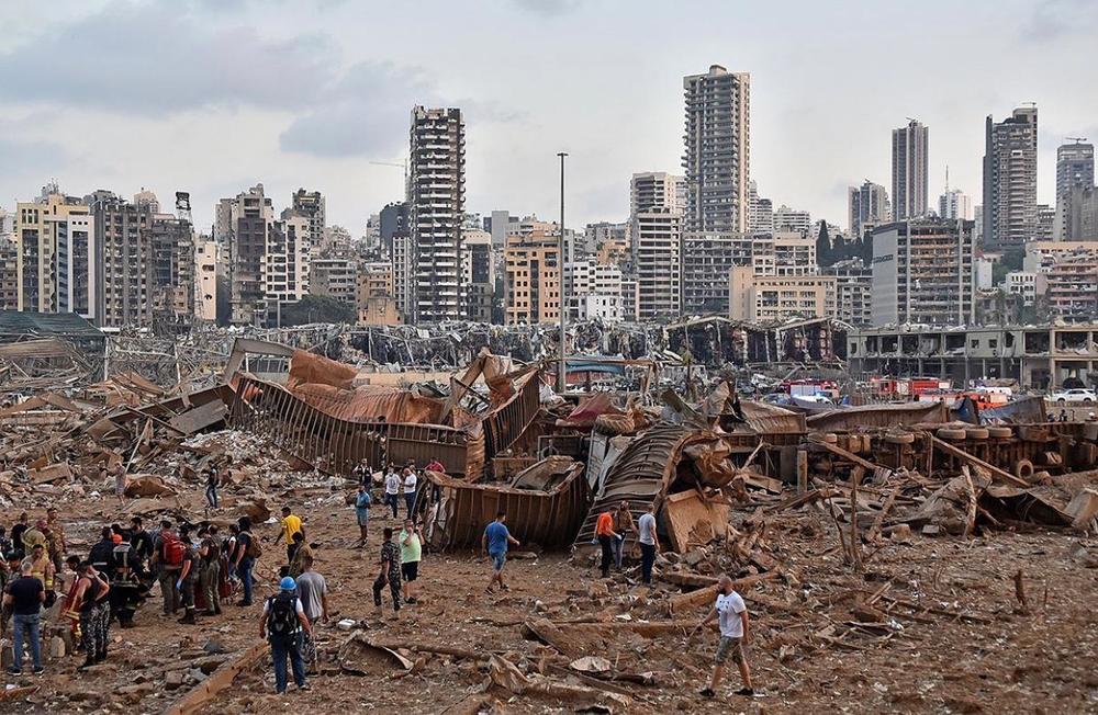 Explosionen im Hafen der libanesischen Hauptstadt Beirut / Initiative Christlicher Orient Explosionen im Hafen der libanesischen Hauptstadt Beirut
