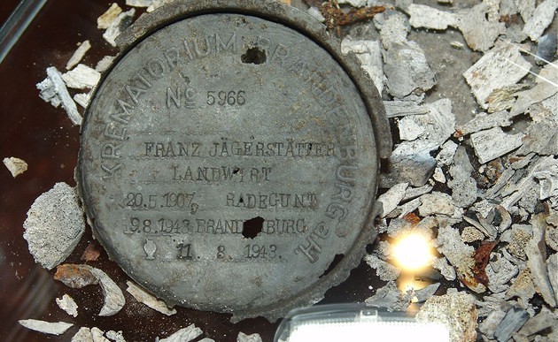 Urne von Franz Jägerstätter / Diözese Linz / Baumann